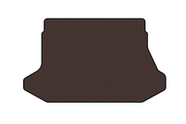 Kia Cerato 1 2004–2009 Rubberen kofferbakmat Carsuit (HB, bruin) foto 1
