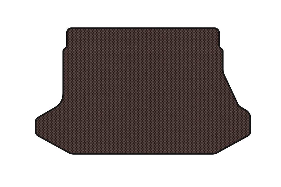 Kia Cerato 1 2004–2009 Rubberen kofferbakmat Carsuit (HB, bruin) Image