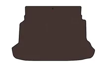 Kia Cerato 2 2010–2013 Rubberen kofferbakmat Carsuit (Coupé, bruin) foto 1