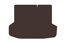 Kia Rio 2005–2011 Rubberen kofferbakmat Carsuit (SD, bruin) foto 1
