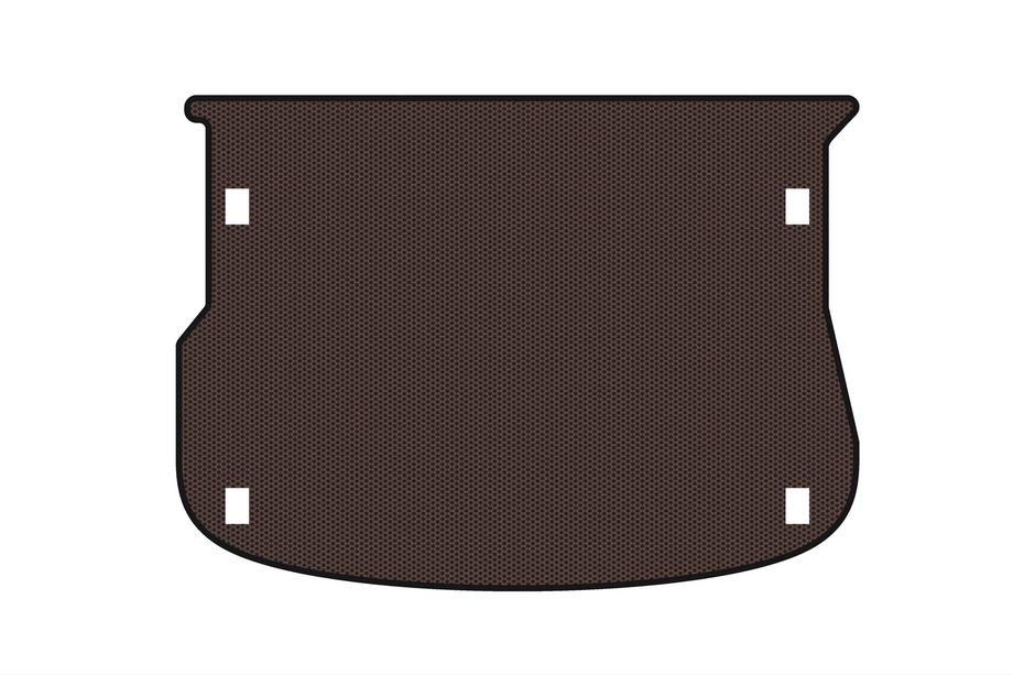 Range Rover Evoque 2012–2018 Rubberen kofferbakmat Carsuit (Bruin) Image