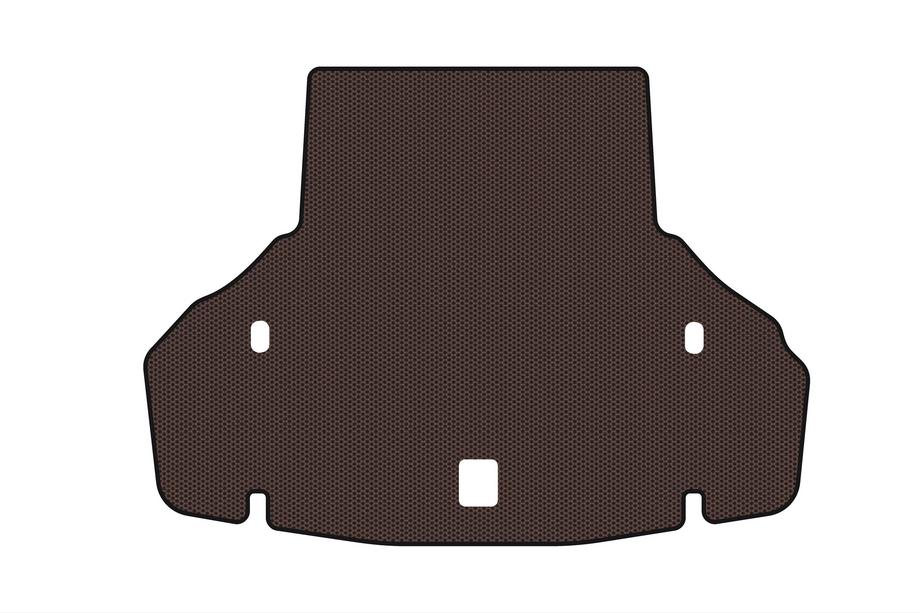 Lexus LS 2007–2017 Rubberen kofferbakmat Carsuit (2007-2009, SD, geen vierwielaandrijving, USA, bruin) Image
