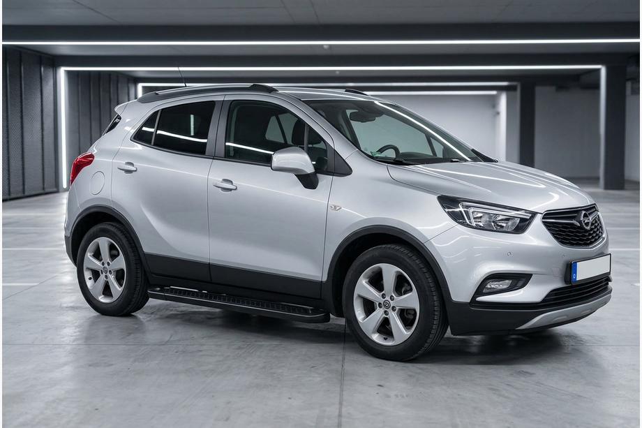 Opel Mokka 2012–2021 Allmond Black zijtreden (2 st., aluminium) Image