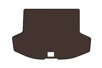 Mitsubishi Lancer X 2008– Rubberen kofferbakmat Carsuit (HB, bruin) foto 1