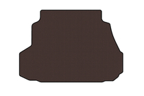 Nissan Almera N15 1995–2000 Rubberen kofferbakmat Carsuit (SD, bruin) foto 1