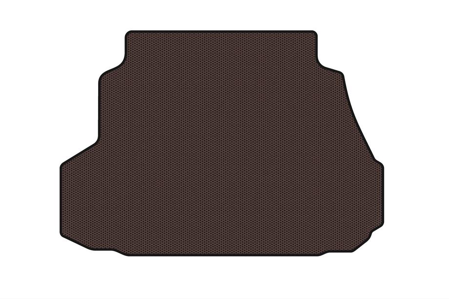 Nissan Almera N15 1995–2000 Rubberen kofferbakmat Carsuit (SD, bruin) Image