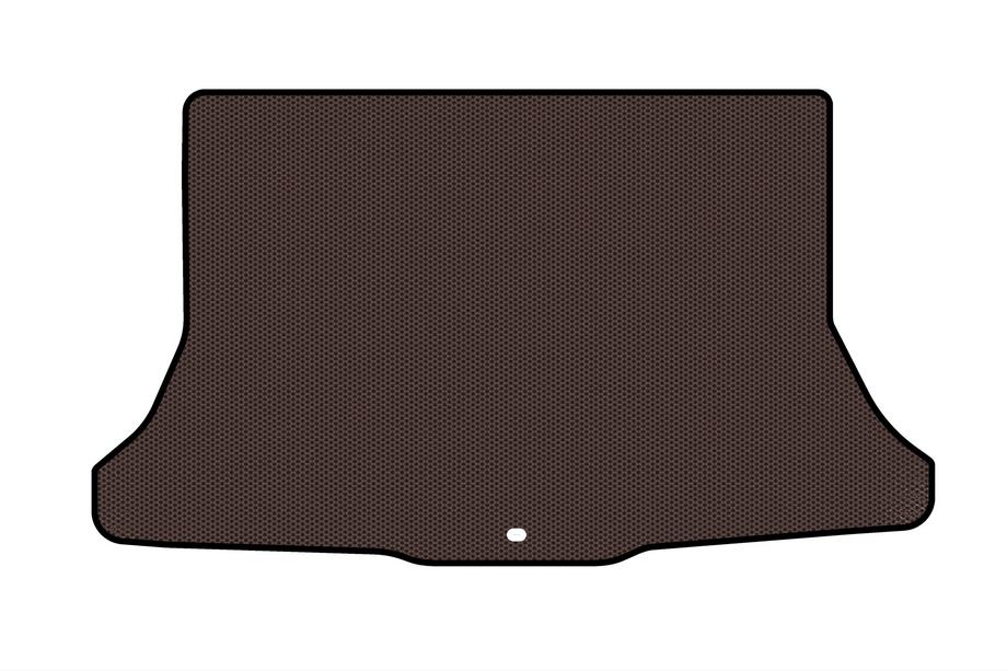 Nissan Tiida 2004–2011 Rubberen kofferbakmat Carsuit (HB, bruin) Image