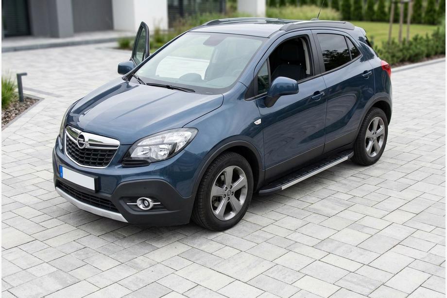 Opel Mokka 2012–2021 Duru zijtreden (set van 2, aluminium) Image