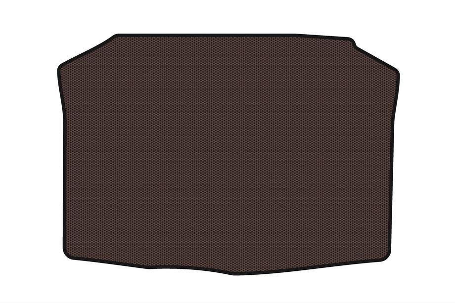 Skoda Fabia 2000–2007 Rubberen kofferbakmat Carsuit (HB, bruin) Image