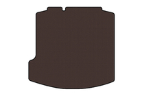 Volkswagen Bora 1998–2004 Rubberen kofferbakmat Carsuit (SD, bruin) foto 1