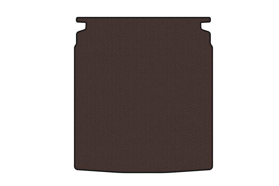 Volkswagen Passat B7 2012–2015 Rubberen kofferbakmat Carsuit (Europa, SD, bruin) Image
