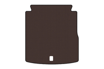 Volkswagen Passat B7 2012–2015 Rubberen kofferbakmat Carsuit (SD, USA, bruin) foto 1