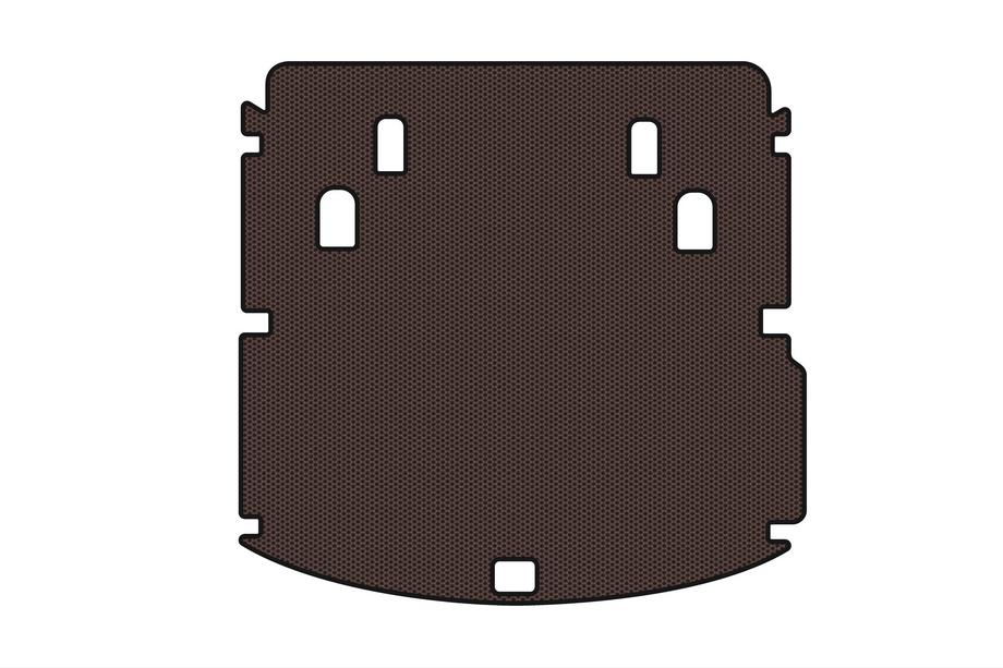 Acura MDX 2013–2020 Rubberen kofferbakmat Carsuit V-1 (Bruin) Foto 1