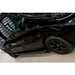 Allmond Black side steps (2 st., aluminium) foto 4