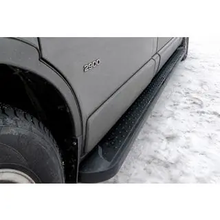 Allmond Black side steps (2 st., aluminium) foto 1