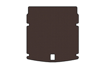 Audi A5 2007–2015 Rubberen kofferbakmat Carsuit V-2 (Cabriolet, bruin) foto 1