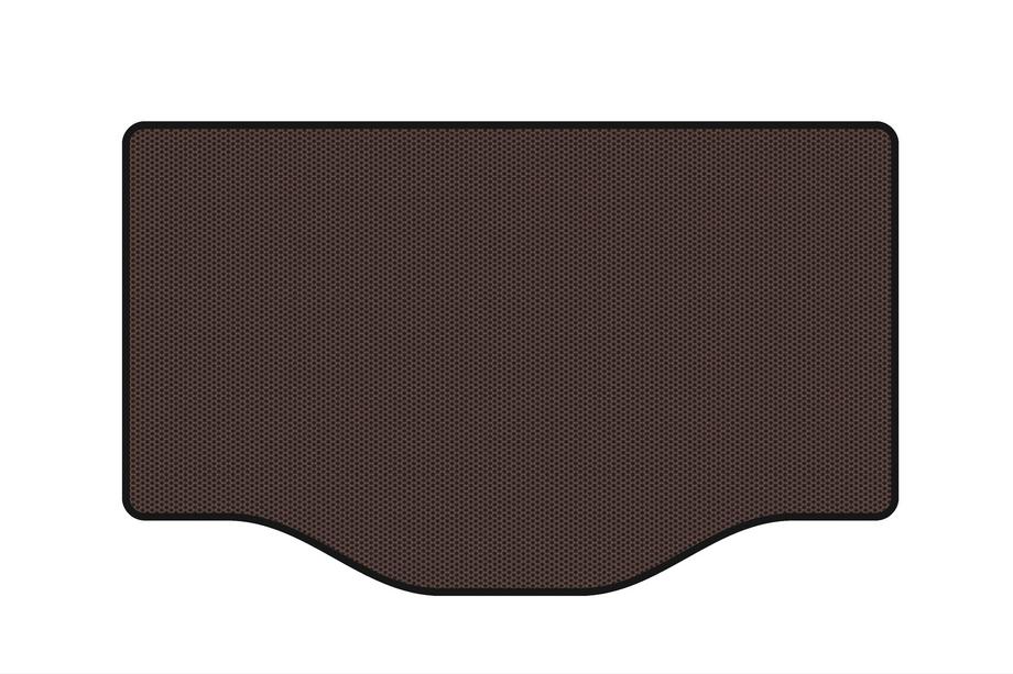Fiat Panda 2003–2011 Rubberen kofferbakmat Carsuit (Bruin) Foto 1