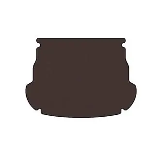 Rubberen kofferbakmat Carsuit V2 (Bruin)
