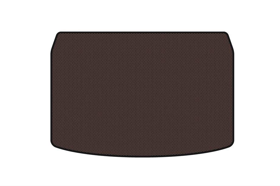 Kia Stonic 2017– Rubberen kofferbakmat Carsuit (2019+, onder, bruin) Image