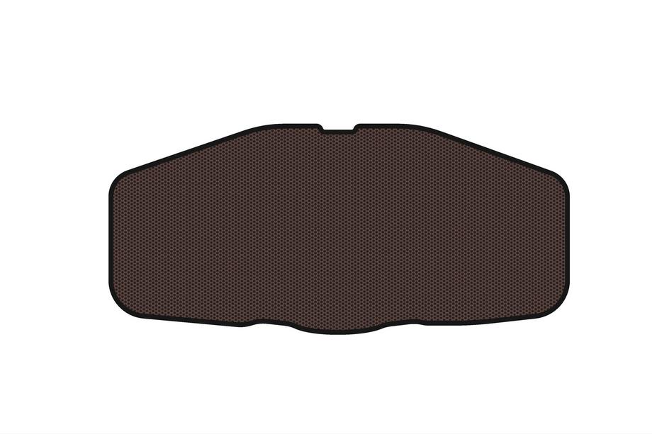 Mercedes SLK R172 2011–2016 Rubberen kofferbakmat Carsuit (onderste, Родстер, bruin) Image