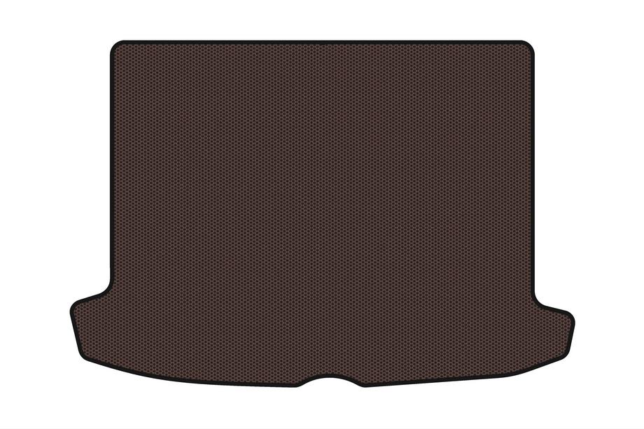 Renault Clio IV 2012–2019 Rubberen kofferbakmat Carsuit V2 (SW, bruin) Foto 1