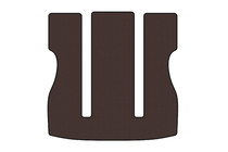 Ssang Yong Rodius Rubberen kofferbakmat Carsuit 2004-2008 (Bruin) foto 1