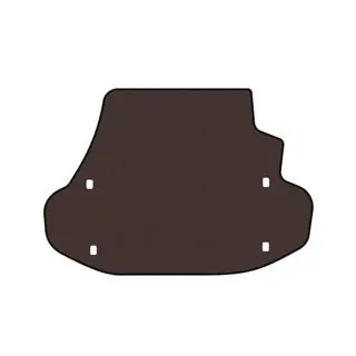 Rubberen kofferbakmat Carsuit (Bruin)