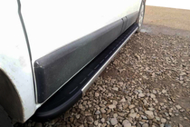 Opel Vivaro 2001–2015 Duru side steps (2 stuks, aluminium) foto 1
