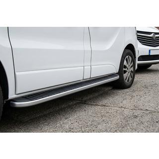 Side steps Tayga Grey (set van 2, aluminium) Opel Vivaro 2001–2015 foto 1