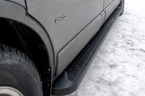 Renault Trafic 2001–2015 Allmond Black side steps (2 st., aluminium) foto 1