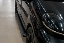 Renault Trafic 2001–2015 Allmond Black side steps (2 st., aluminium) foto 2