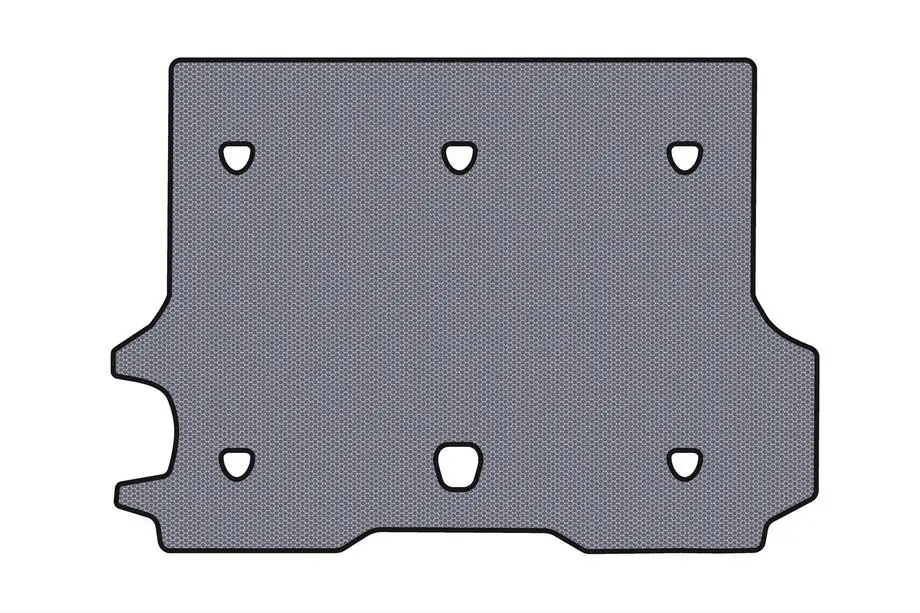Chevrolet Trailblazer 2002–2012 Rubberen kofferbakmat Carsuit (Grijs) Foto 1