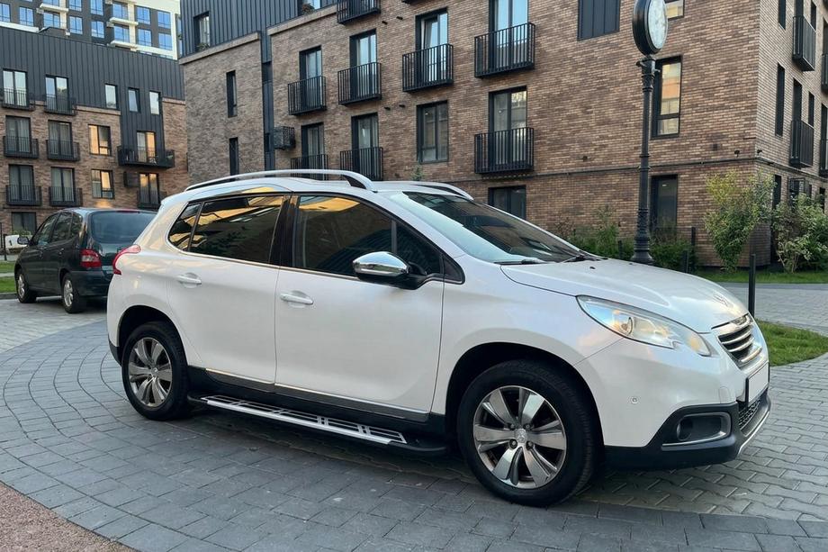 Peugeot 2008 2013–2019 Sunrise side steps (2 stuks, aluminium) Image