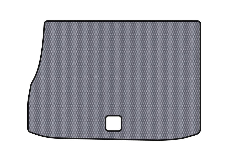 Citroen DS-5 2011–2015 Rubberen kofferbakmat Carsuit (HB, hybride/automaat, grijs) Image