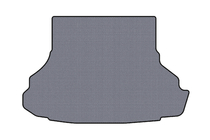 Ford Mustang 2015–2023 Rubberen kofferbakmat Carsuit (Coupé, grijs) foto 1