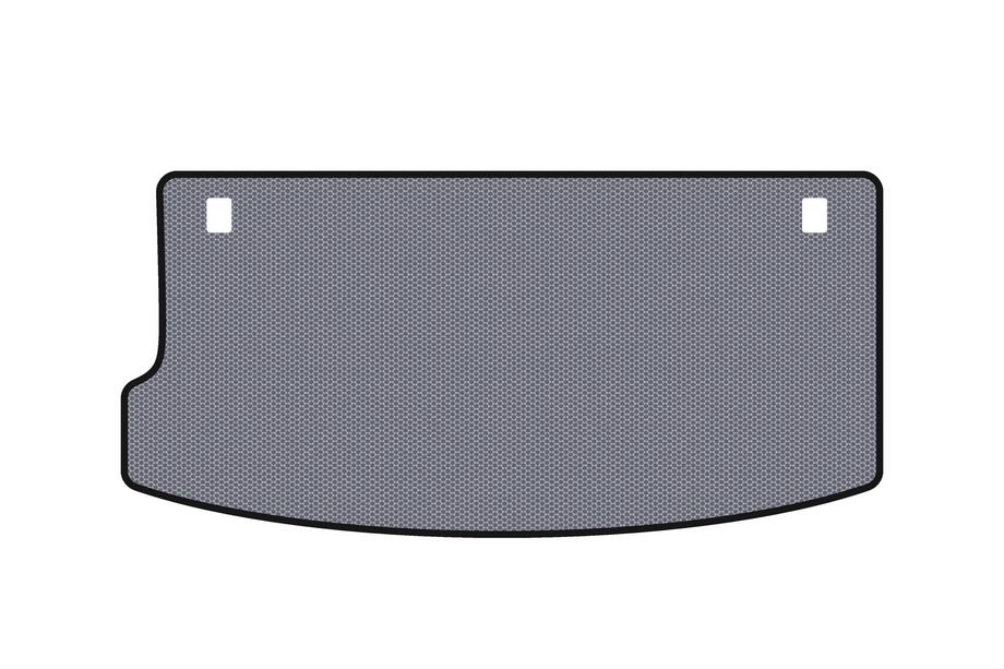 Hyundai I-10 2008–2013 Rubberen kofferbakmat Carsuit (HB, grijs) Image