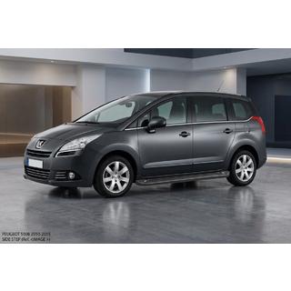 Allmond Black zijtreden (2 st., aluminium) Peugeot 5008 2009–2016 foto 1