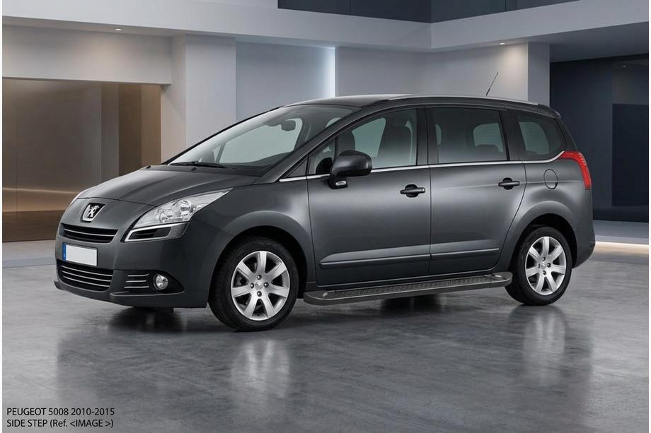 Peugeot 5008 2009–2016 Allmond Black zijtreden (2 st., aluminium) Image