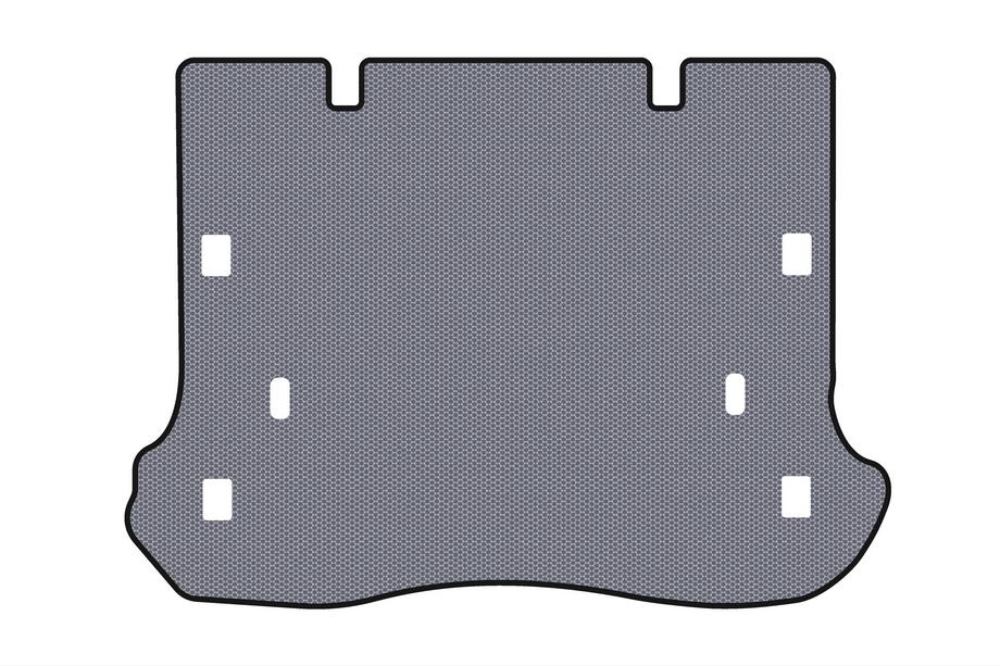 Jeep Grand Cherokee WK 2004–2010 Rubberen kofferbakmat Carsuit V-2 (Grijs) Image
