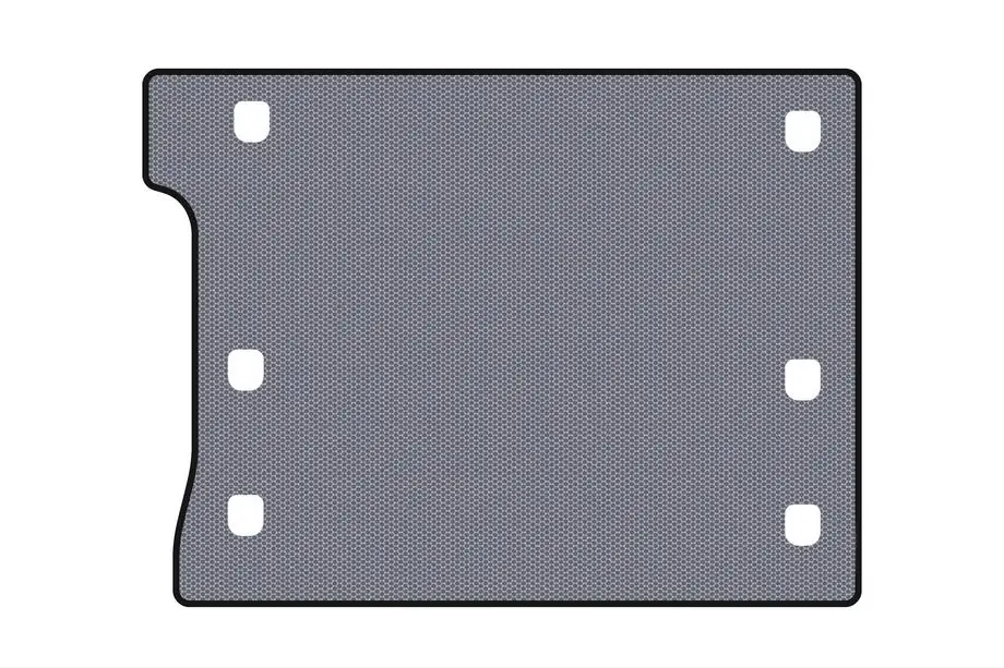 Jeep Wrangler 2018– Rubberen kofferbakmat Carsuit (Rubicon Unlimited/5-deurs, grijs) Image
