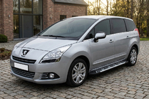 Peugeot 5008 2009–2016 Sunrise side steps (2 stuks, aluminium) foto 1