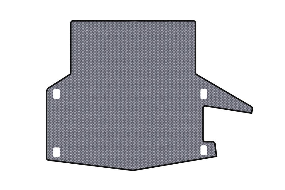 Lexus IS 2005–2013 Rubberen kofferbakmat Carsuit (SD, geen vierwielaandrijving, grijs) Image