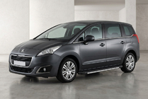 Peugeot 5008 2009–2016 Duru zijtreden (set van 2, aluminium) foto 1
