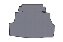 Nissan Almera N16 2000–2006 Rubberen kofferbakmat Carsuit (SD, grijs) foto 1