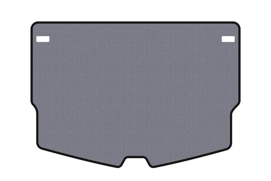 Nissan Note 2012–2020 Rubberen kofferbakmat Carsuit (HB, grijs) Image
