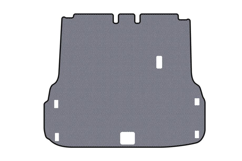 Nissan Pathfinder R52 2012–2021 Rubberen kofferbakmat Carsuit (Grijs) Image