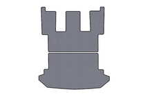 Peugeot 807 2002–2014 Rubberen kofferbakmat Carsuit (Grijs) foto 1
