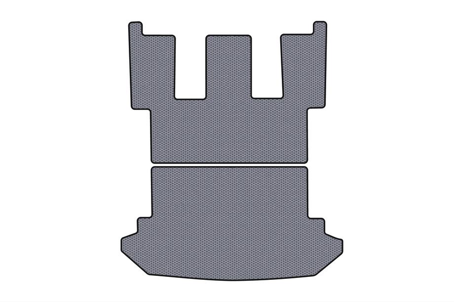 Peugeot 807 2002–2014 Rubberen kofferbakmat Carsuit (Grijs) Image