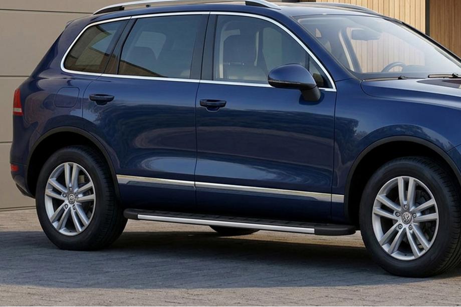 Porsche Cayenne 2003–2010 Duru side steps (2 stuks, aluminium) Image