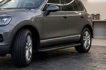 Porsche Cayenne 2003–2010 Bosphorus Black side steps (2 st., aluminium) foto 1